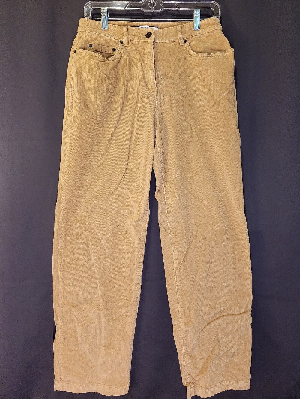 Croft & Barrow Women's Corduroy Pants in Tan